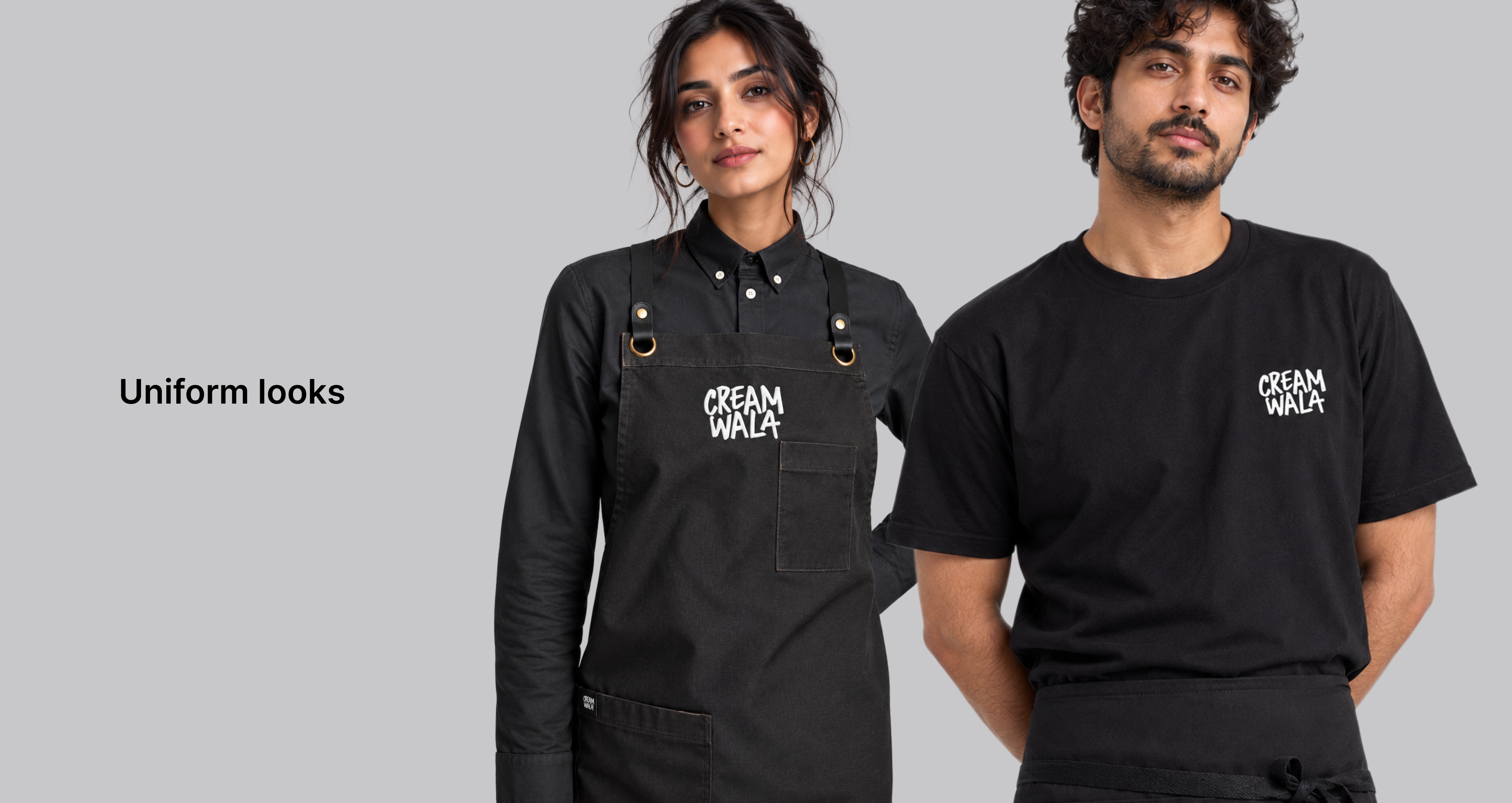 Creamwala uniform looks